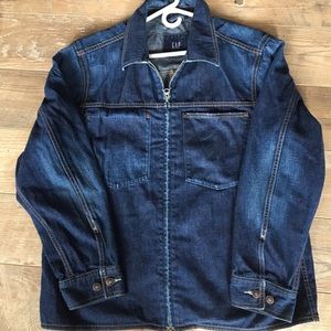 Men’s Zip up denim jacket